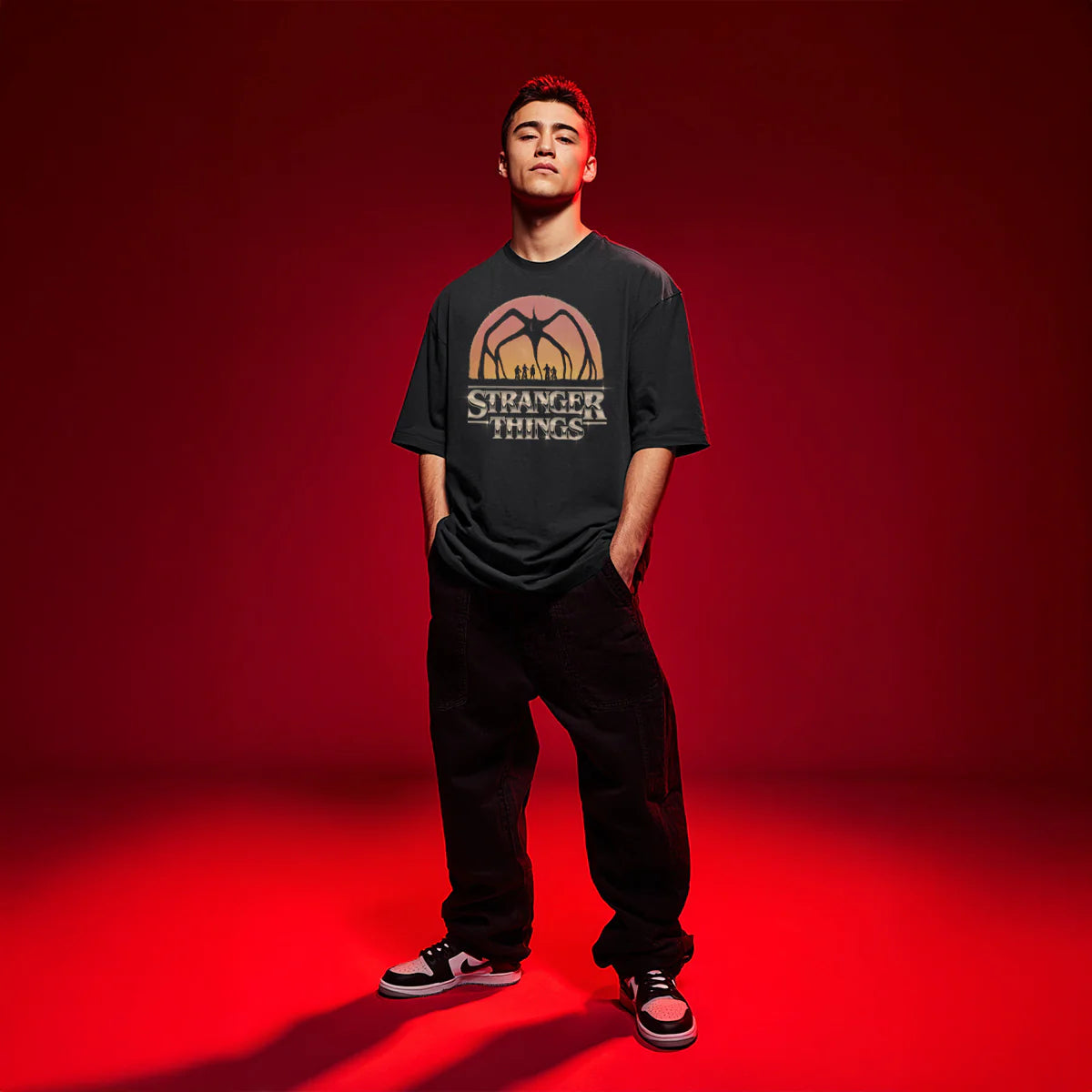 AZOTMENTES PLAYERA : SRANGER THINGS