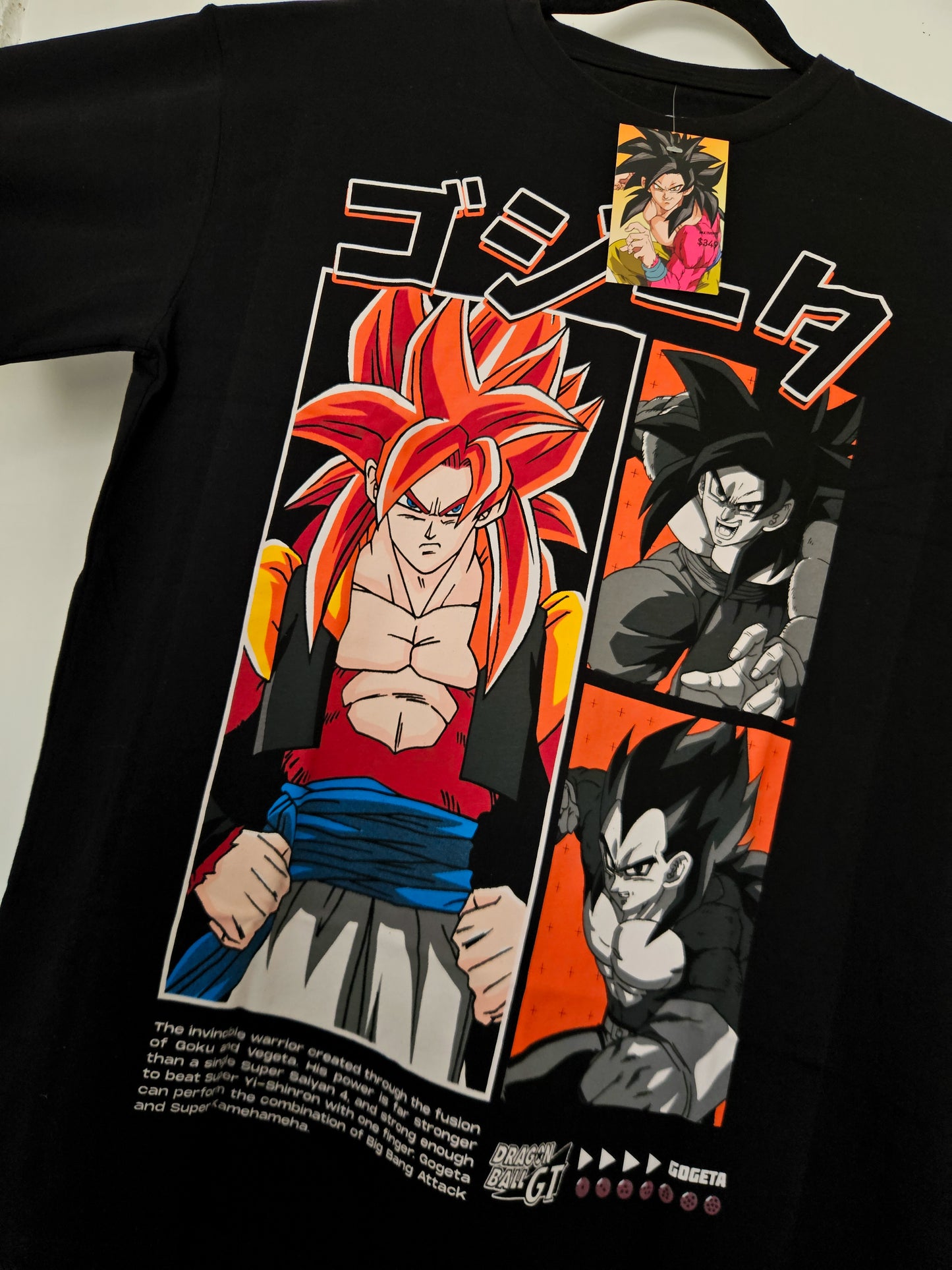 GOGETA SSJ4 DRAGON BALL GT PLAYERA