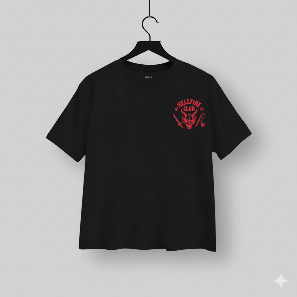 HELLFIRE PLAYERA : STRANGER THINGS