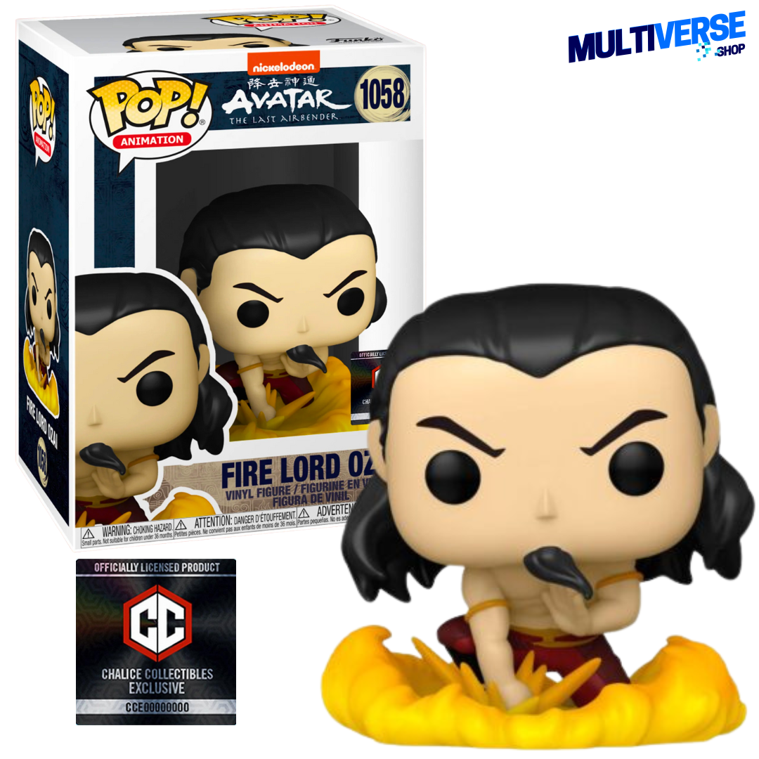 FIRE LORD OZAI EXCLUSIVO CHALICE COLLECTIBLES #1058 : AVATAR THE LAST AIRBENDER