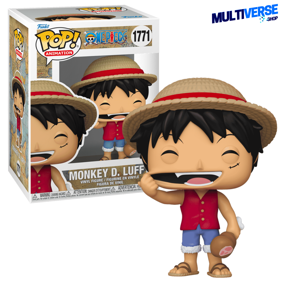 MONKEY D. LUFFY CON CARNE #1771 : ONE PIECE - FUNKO POP! ANIMATION