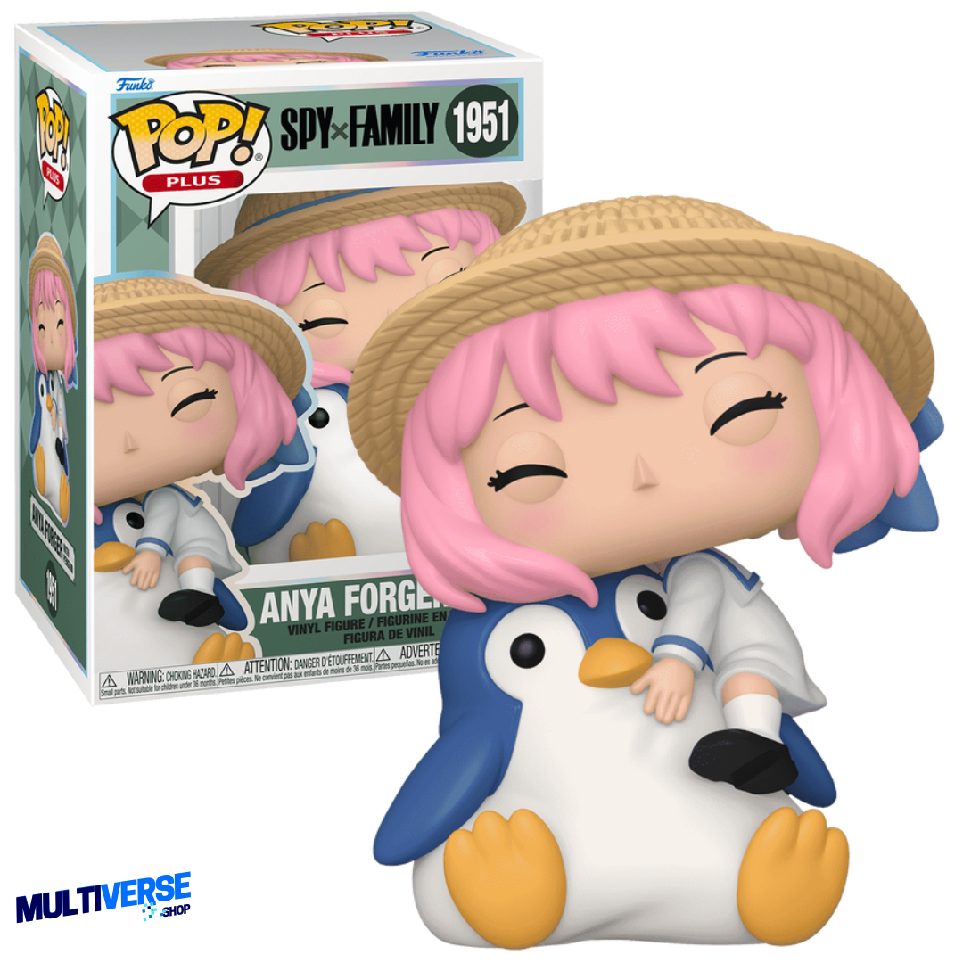 ANYA FORGER CON PINGUINO PLUS EXCLUSIVO #1951 : SPY X FAMILY - FUNKO POP! ANIMATION