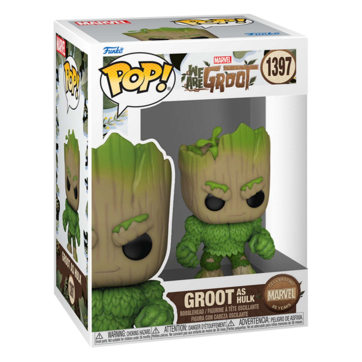 Groot como Hulk : We are Groot - Funko Pop! Marvel
