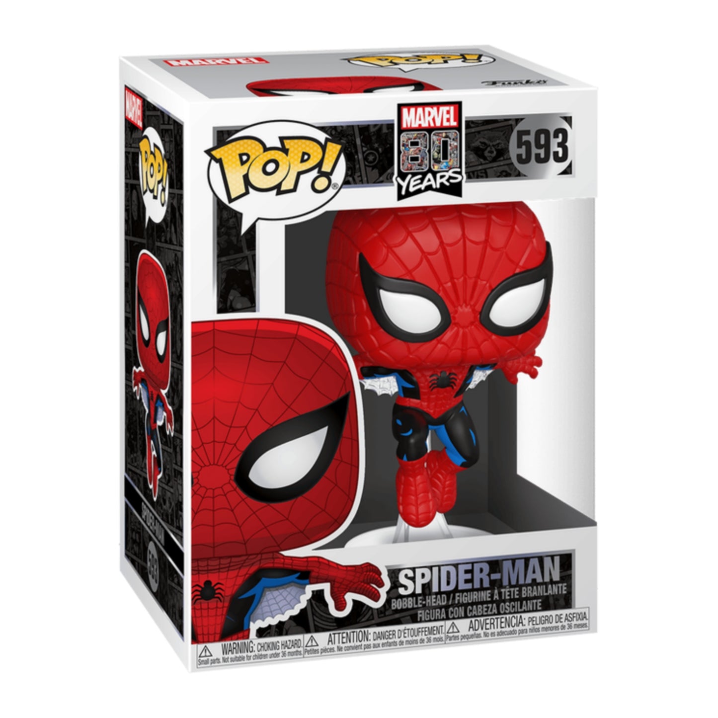 SPIDER-MAN 593 MARVEL 80 YEARS - FUNKO POP!