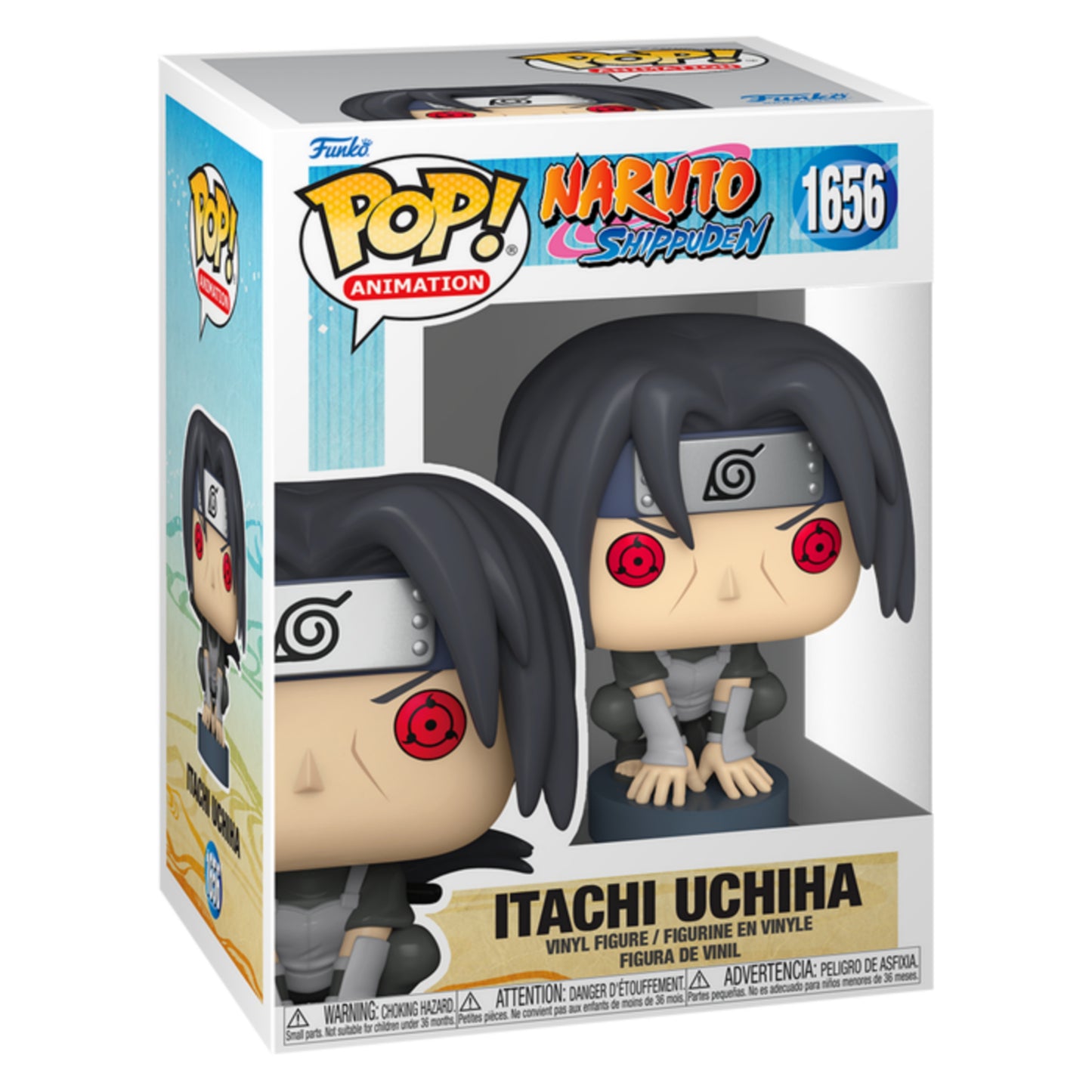 ITACHI UCHIHA #1656 : NARUTO SHIPPUDEN - FUNKO POP! ANIMATION