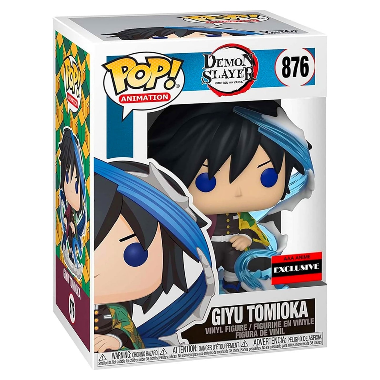 GYU TOMIOKA EXCLUSIVO AAA ANIME #876 : DEMON SLAYER - FUNKO POP! ANIMATION