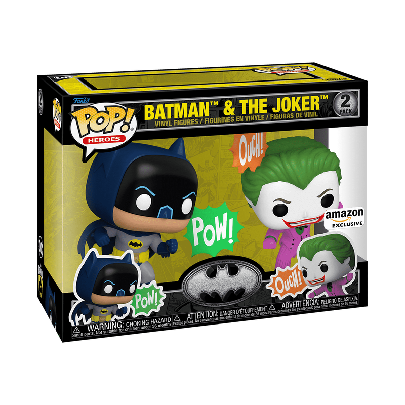 Batman & The Joker (1966) 2-Pack Funko Pop! DC Comics