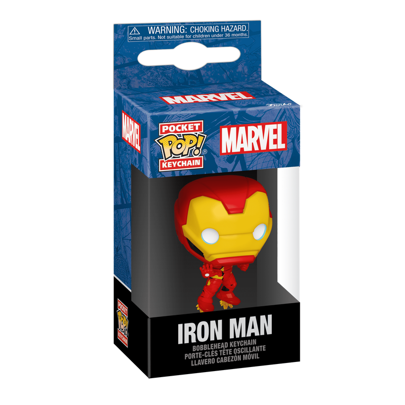 LLAVERO IRON MAN : MARVEL - FUNKO POP! KEYCHAIN