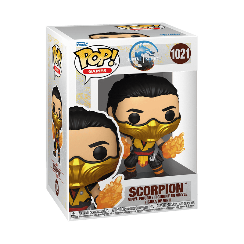 SCORPION : MORTAL KOMBAT 1 - FUNKO POP! GAMES