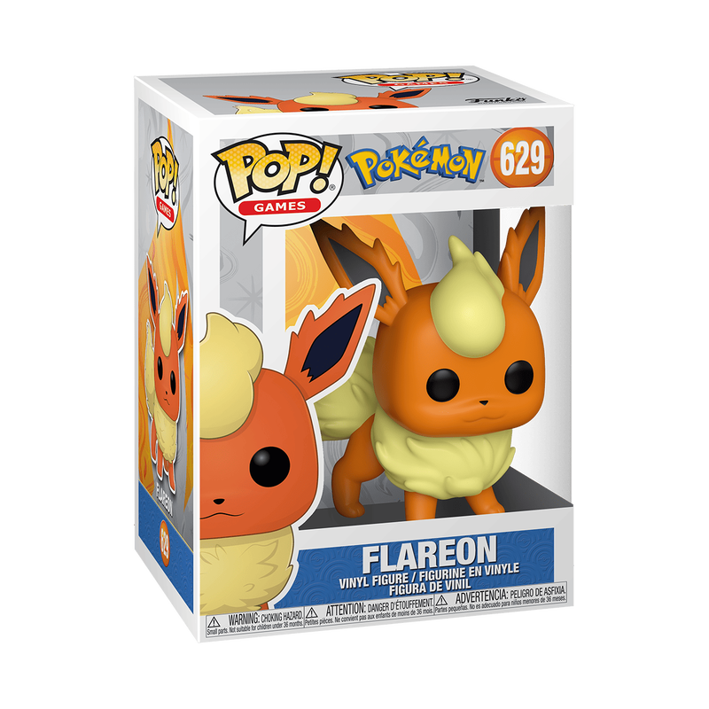FLAREON #629 : POKEMON - FUNKO POP! GAMES