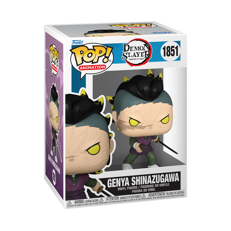 GENYA SHINAZUGAWA (DEMON FORM) #1851 : DEMON SLAYER - FUNKO POP! ANIMATION