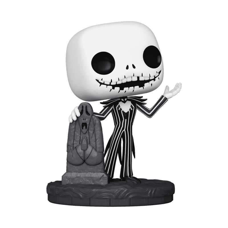 JACK SKELLINGTON CON LAPIDA #1355 : THE NIGHTMARE BEFORE CHRISTMAS 30 ANIVERSARIO - FUNKO POP! DISNEY