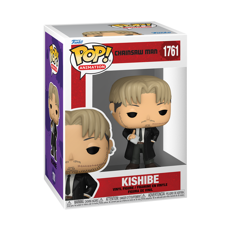 KISHIBE #1761 : CHAINSAW MAN - FUNKO POP! ANIMATION