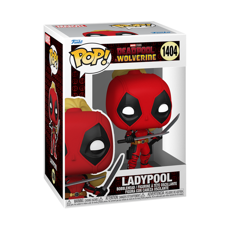LADY DEADPOOL #1404 : DEADPOOL AND WOLVERINE - FUNKO POP! MARVEL
