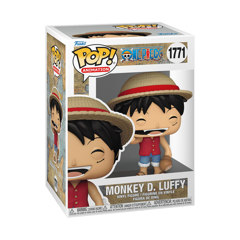MONKEY D. LUFFY CON CARNE #1771 : ONE PIECE - FUNKO POP! ANIMATION