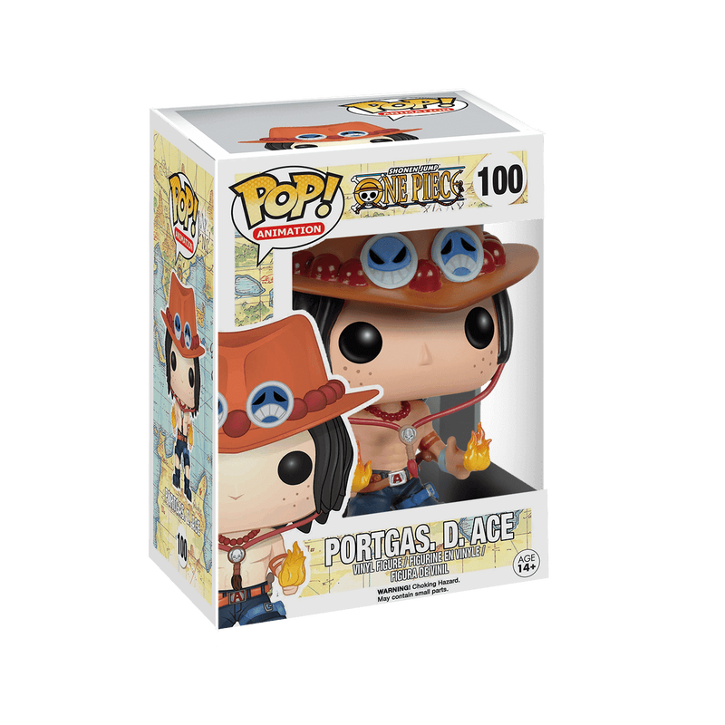 PORTGAS D ACE #100 : ONE PIECE - FUNKO POP! ANIMATION