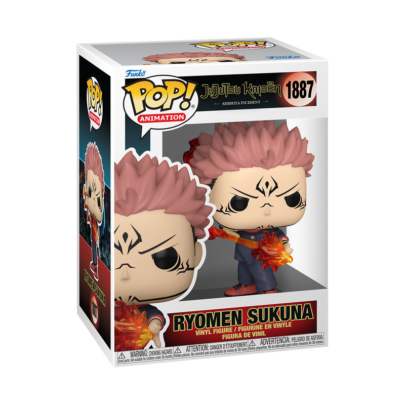 RYOMEN SUKUNA (FIRE ARROW) #1887 : JUJUTSU KAISEN - FUNKO POP! ANIMATION