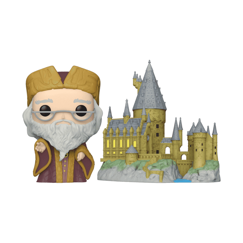 ALBUS DUMBLEDORE CON HOGWARTS : HARRY POTTER - FUNKO POP! TOWN