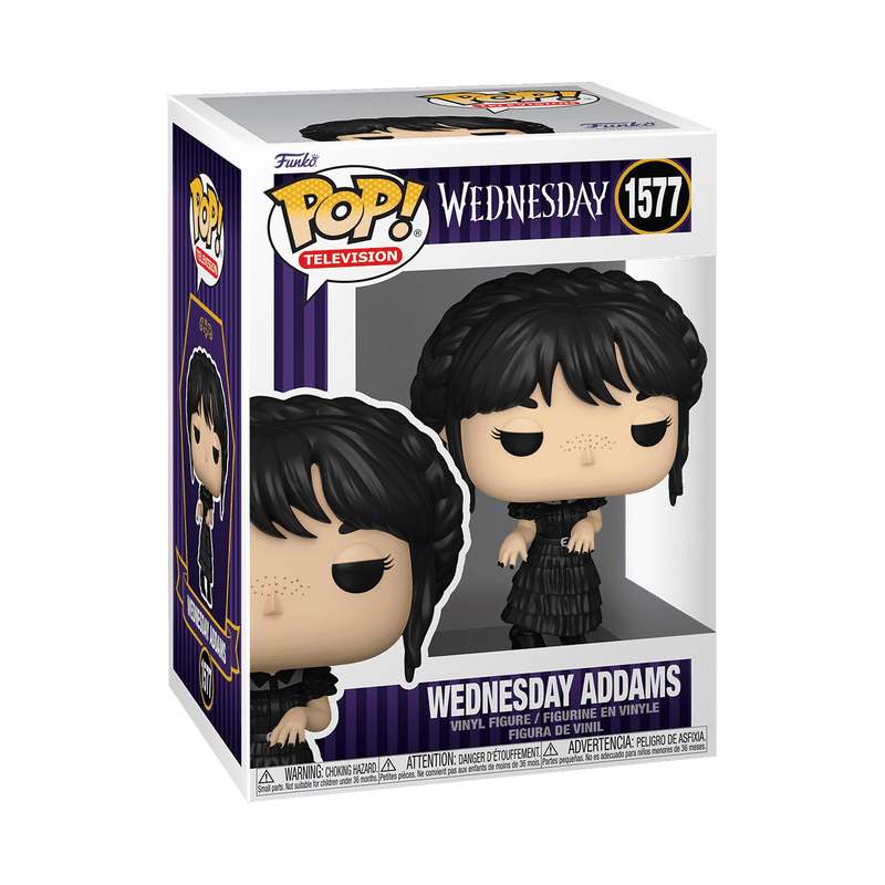 WEDNESDAY ADDAMS (RAVEN DANCE) #1577 : WEDNESDAY - FUNKO POP! TELEVISION
