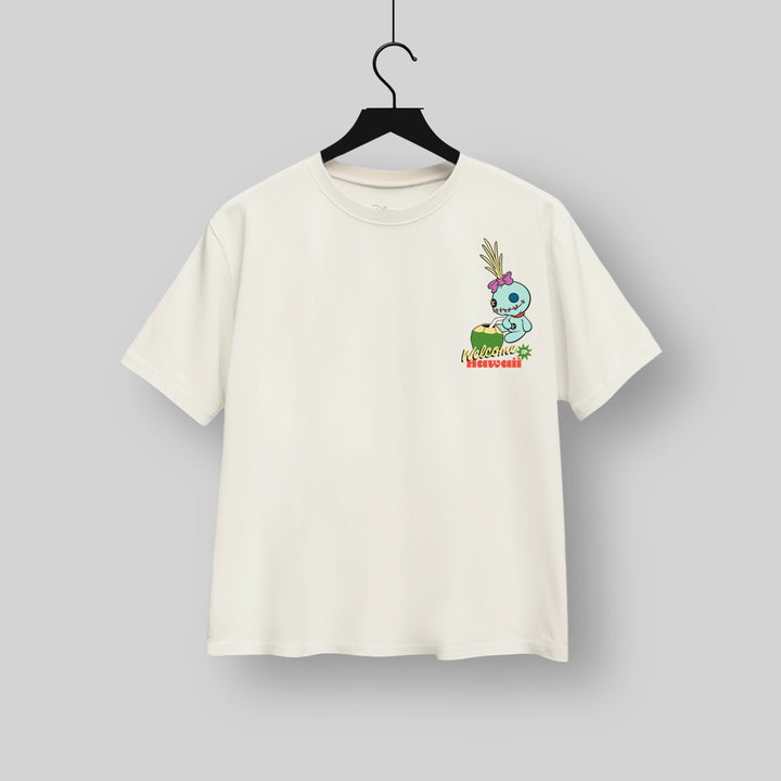 WELCOME TO HAWAII STITCH PLAYERA