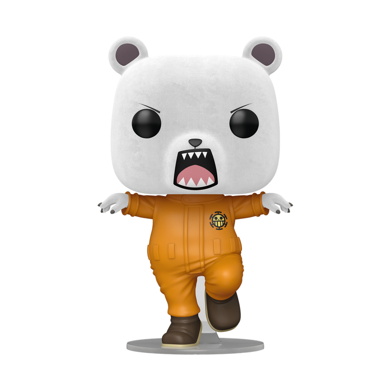 BEPO FLOCKED EXCLUSIVO AAA ANIME #1896 : ONE PIECE - FUNKO POP! ANIMATION