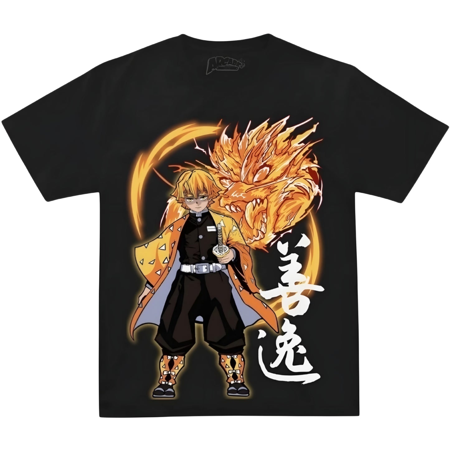 ZENITZU DIOS DEL TRUENO - DEMON SLAYER : PLAYERA