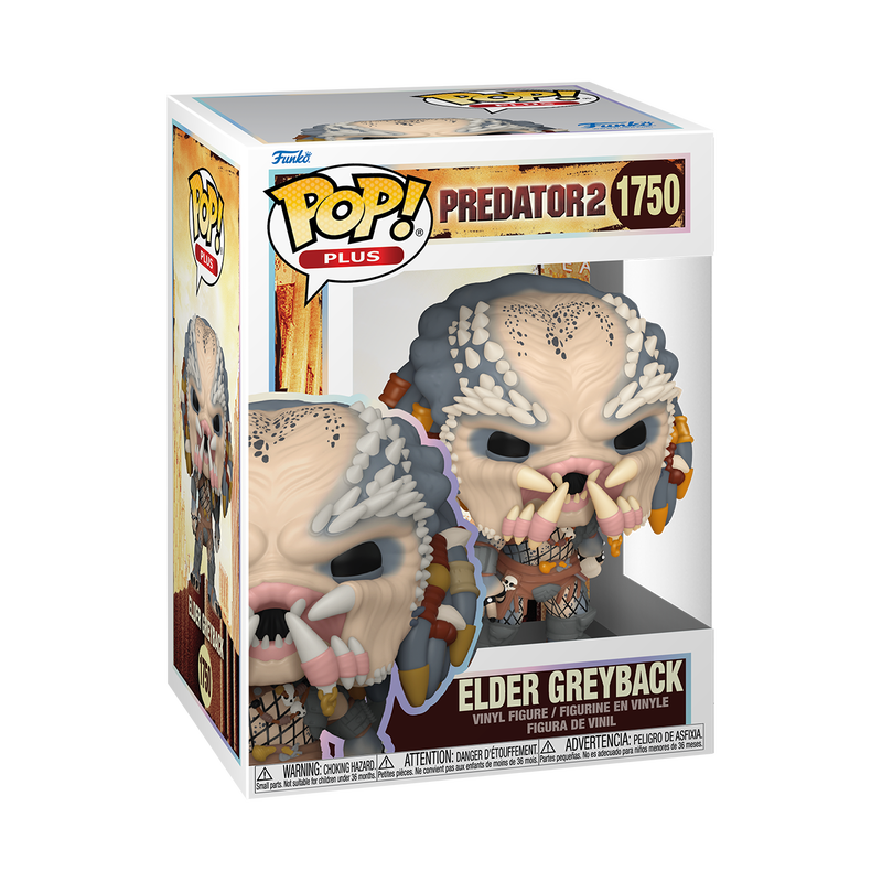 ELDER GREYBACK (PLUS) #1750 : PREDATOR 2 - FUNKO POP! MOVIES