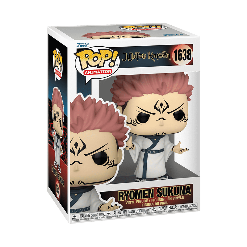 RYOMEN SUKUNA EN KIMONO #1638 : JUJUTSU KAISEN - FUNKO POP! ANIMATION