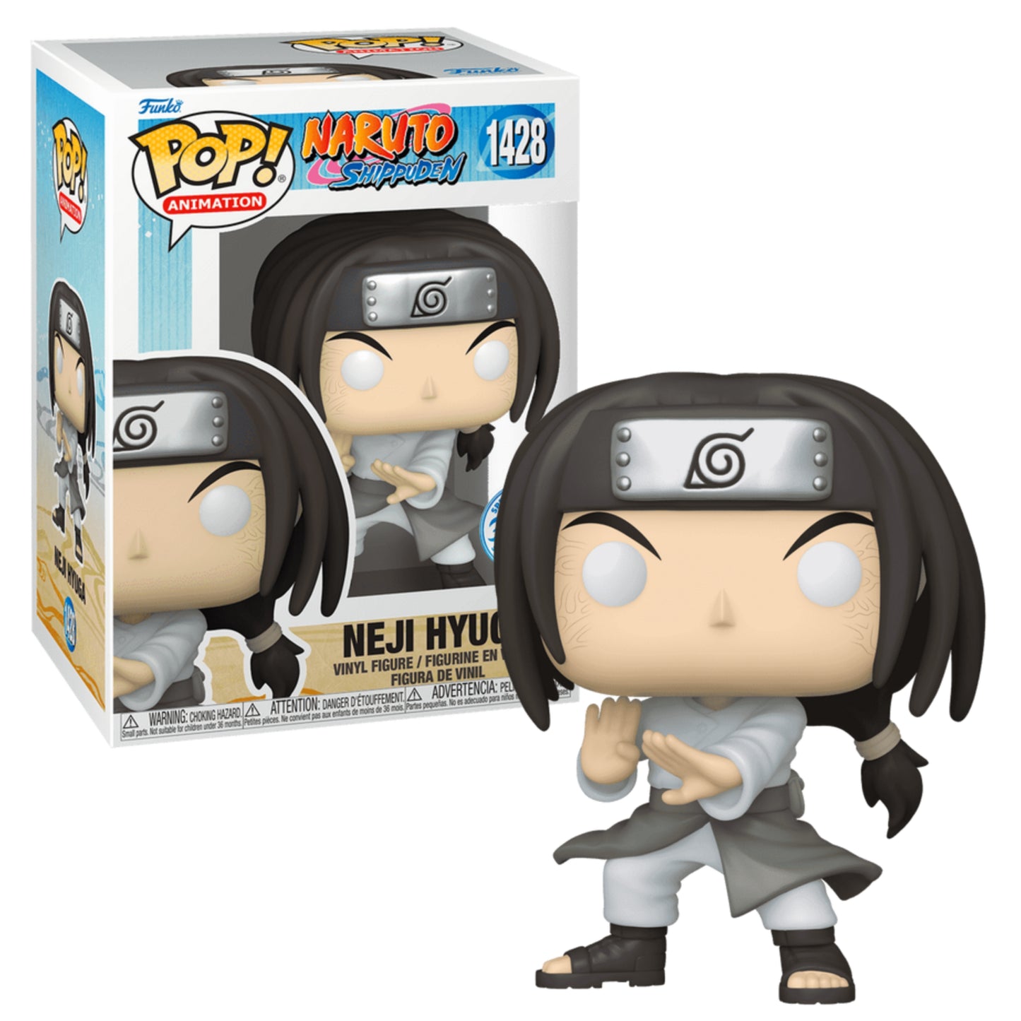 NEJI HYUGA #1428 : NARUTO SHIPPUDEN - FUNKO POP! ANIMATION