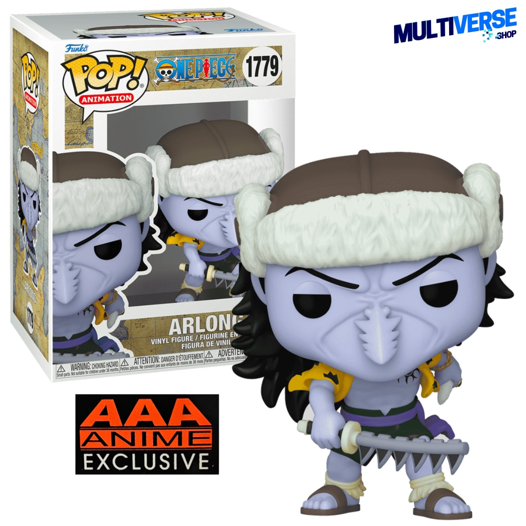 ARLONG ( EXCLUSIVO AAA ANIME ) #1779 : ONE PIECE - FUNKO POP! ANIMATION