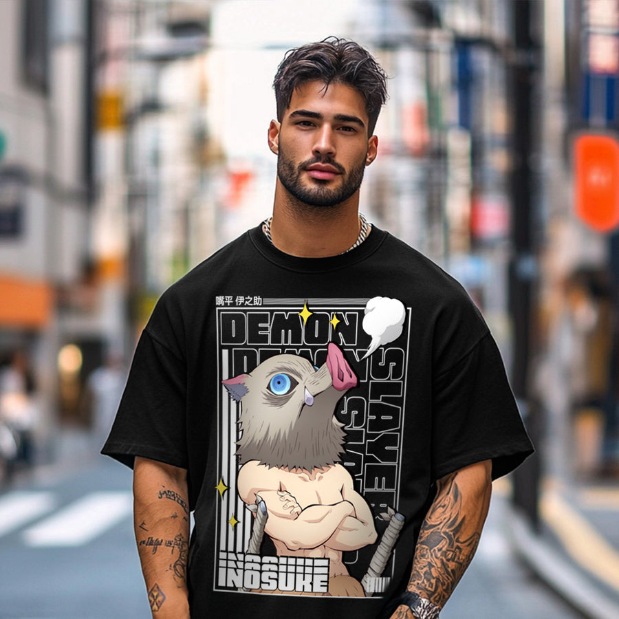 INOSUKE DEMON SLAYER PLAYERA