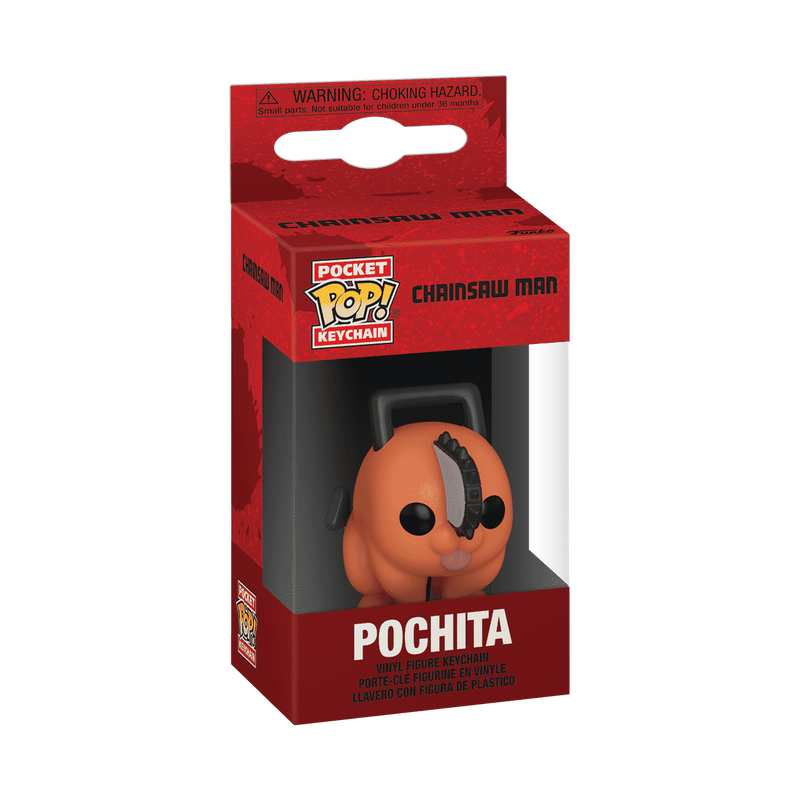 POCHITA LLAVERO : CHAINSAW MAN - FUNKO POP! KEYCHAIN