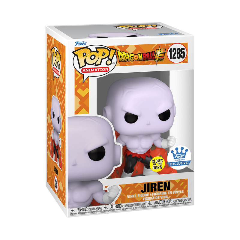 JIREN GLOW IN THE DARK EXCLUSIVO FUNKO SHOP #1285 : DRAGON BALL SUPER - FUNKO POP! ANIMATION