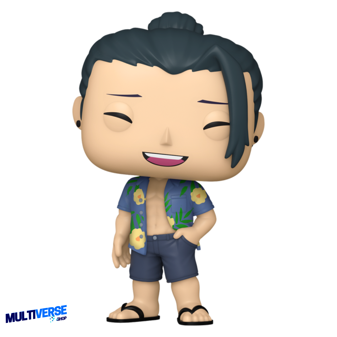 SUGURU GETO (BEACH OUTFIT) EXCLUSIVO ANIME EXPO #1960 : JUJUTSU KAISEN - FUNKO POP! ANIMATION