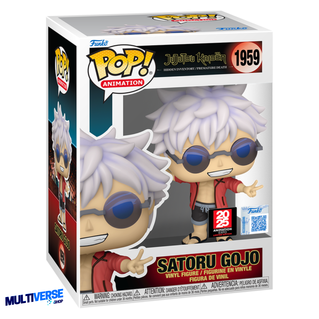 SATORU GOJO (BEACH OUTFIT) EXCLUSIVO ANIME EXPO #1959 : JUJUTSU KAISEN