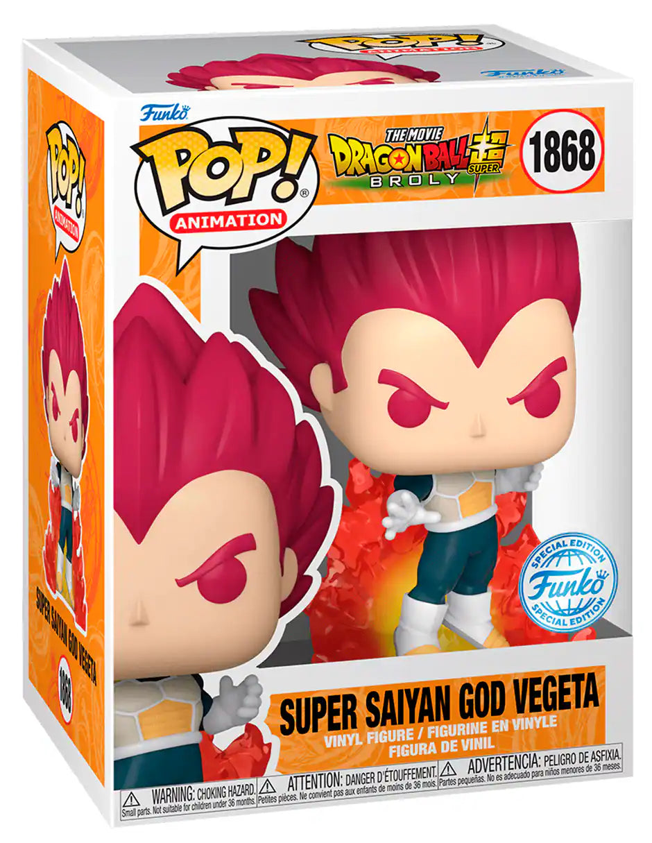 SUPER SAIYAN GOD VEGETA SPECIAL EDITION #1868 : DRAGON BALL SUPER BROLY - FUNKO POP! ANIMATION