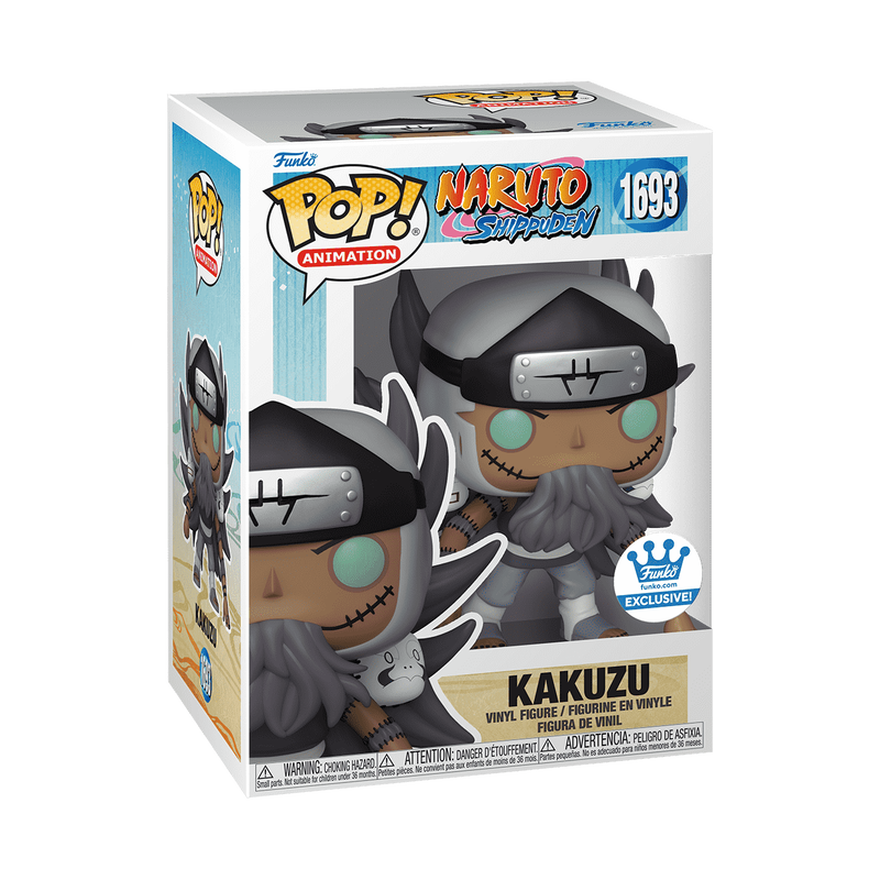 KAKUZU #1693 EXCLUSIVO FUNKO SHOP : NARUTO SHIPPUDEN - FUNKO POP! ANIMATION