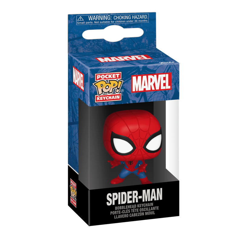SPIDER-MAN LLAVERO : MARVEL - FUNKO POP! KEYCHAIN