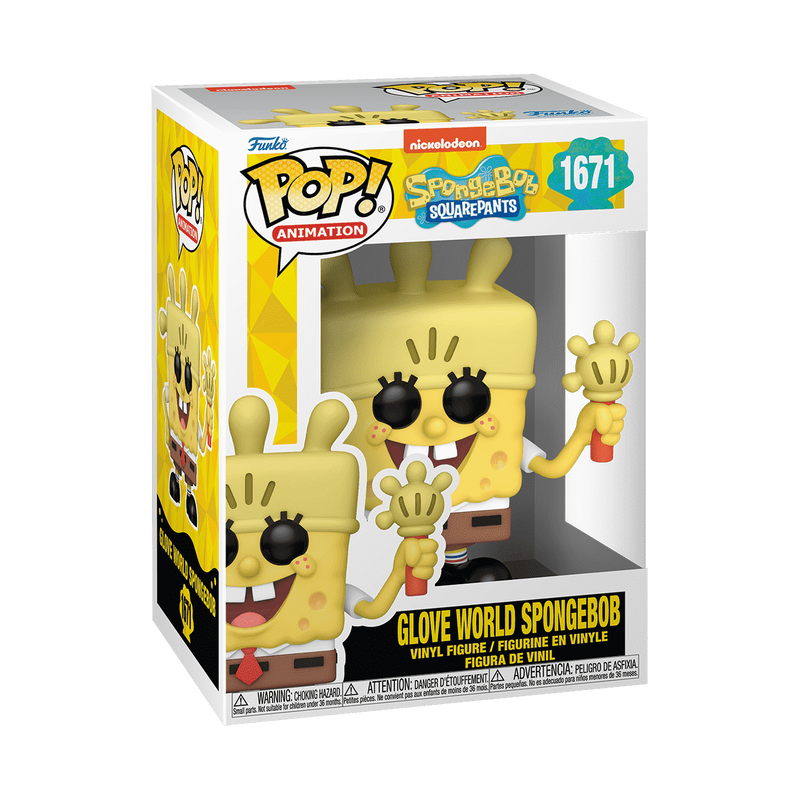 BOB ESPONJA MUNDO GUANTE #1671 : SPONGE BOB 25 ANIVERSARIO - FUNKO POP! ANIMATION