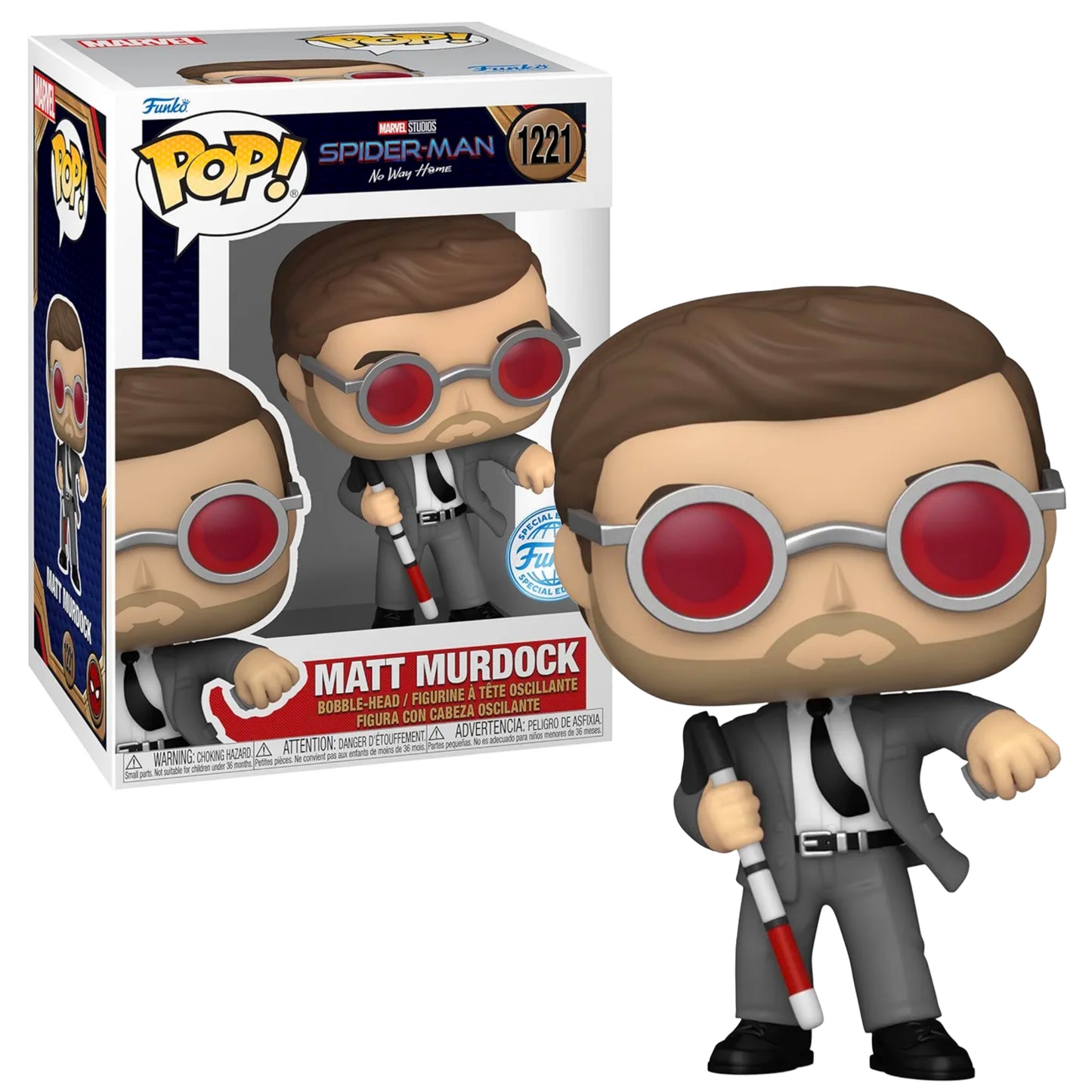 MATT MURDOCK (DAREDEVIL) : SPIDER-MAN NWH - FUNKO POP! MARVEL