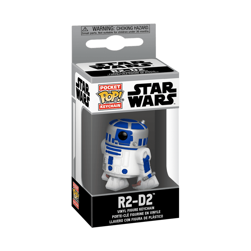 R2-D2 : STAR-WARS FUNKO POP! KEYCHAIN