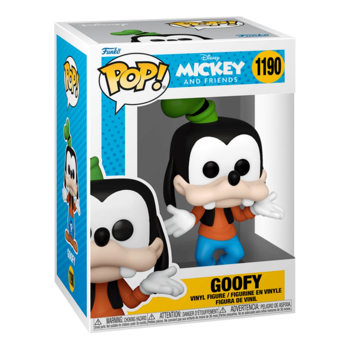 GOOFY #1190 : MICKEY AND FRIENDS - FUNKO POP! DISNEY