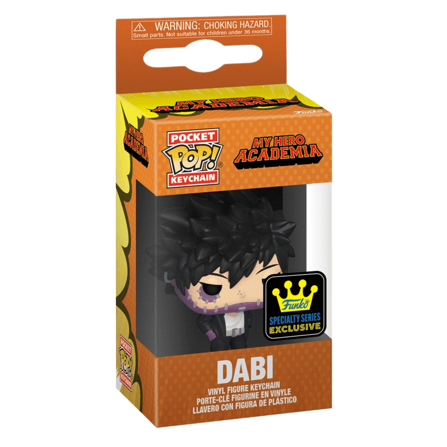 DABI LLAVERO SPECIALITY SERIES EXCLUSIVO : MY HERO ACADEMIA - FUNKO POP! KEYCHAIN