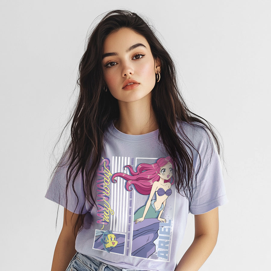 ARIEL Y FLOUNDER PLAYERA