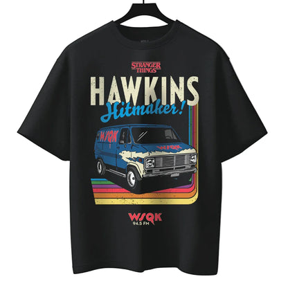 HAWKINS HITMAKER PLAYERA :  STRANGER THINGS