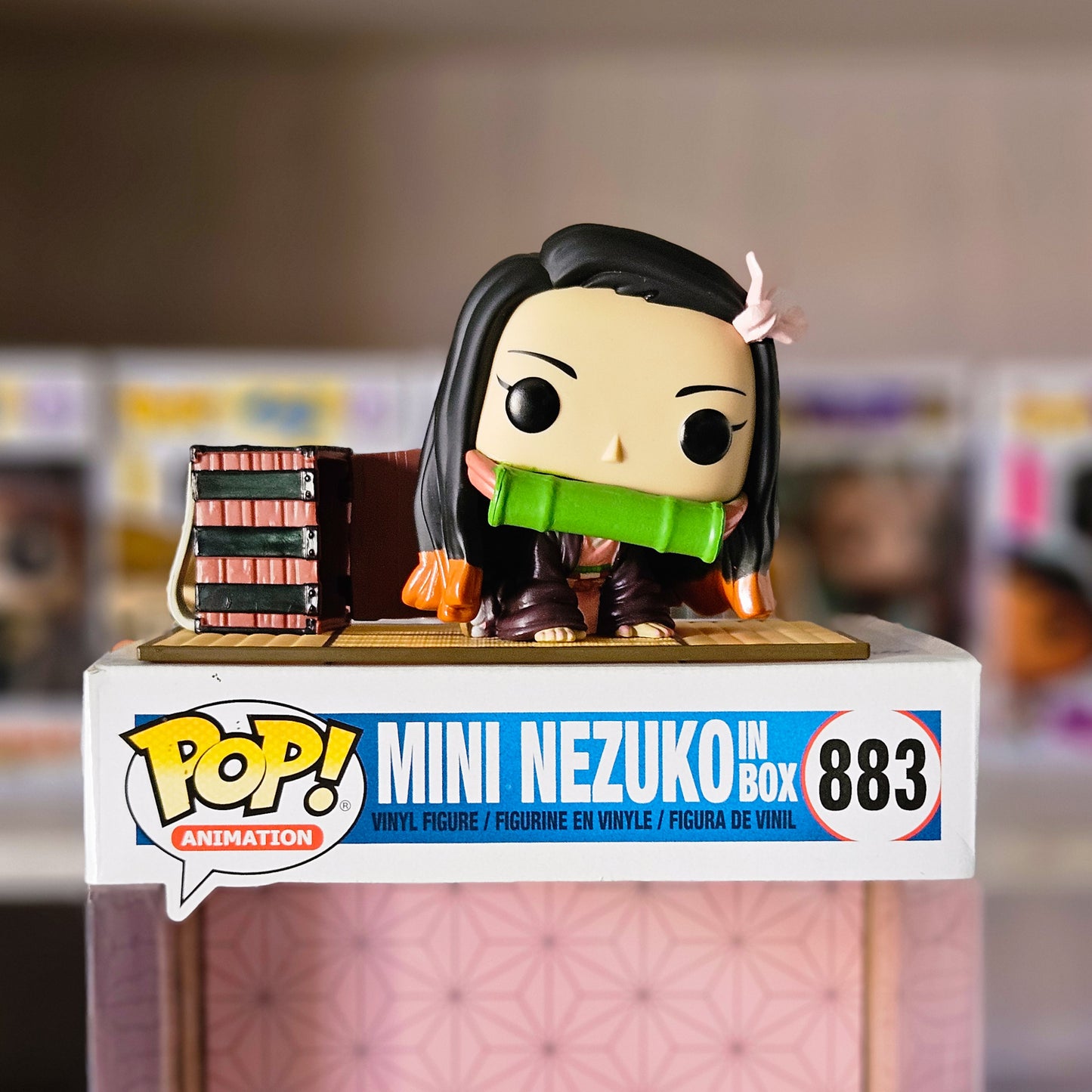 Mini Nezuko in Box 883 Deluxe : Demon Slayer - Funko Pop! Animation