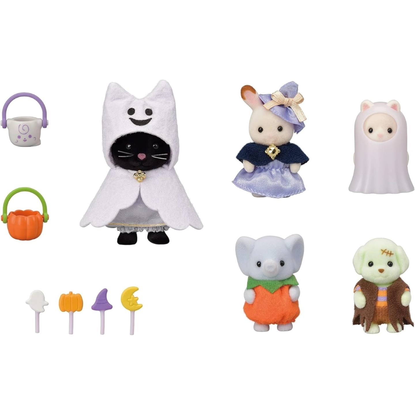 Calico Critters Set Dulce o Truco Halloween