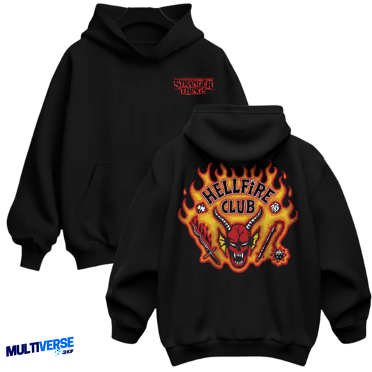 HELLFIRE HOODIE STRANGER THINGS