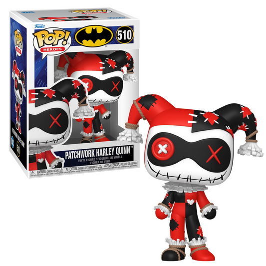 HARLEY QUINN (PATCHWORK) : BATMAN - FUNKO POP! HEROES