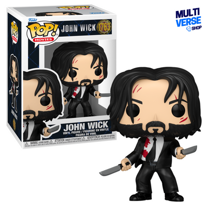 JOHN WICK CON CUCHILLOS #1763 : JOHN WICK 4 - FUNKO POP! MOVIES